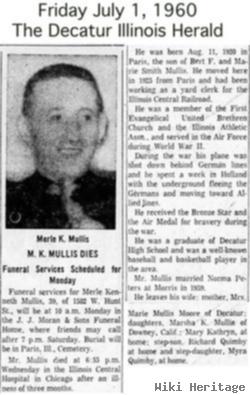 Merle Kenneth Mullis