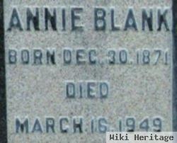 Annie Bonchick Blank