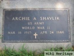 Archie Anton Shavlik