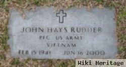 John Hays Rudder