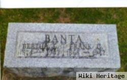 Bertha L. Bates Banta