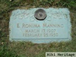 E Rohima Manning