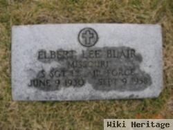 Elbert Lee Blair