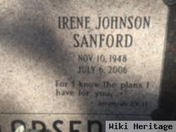 Irene Johnson Sanford