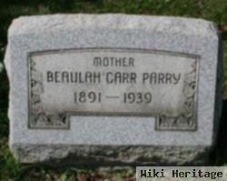 Beaulah Carr Parry