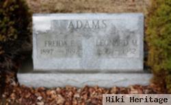 Freida E. Eckberg Adams