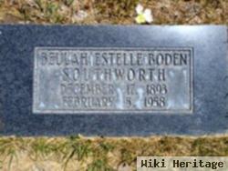 Beulah Estelle Boden Southworth