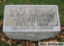 Mary I Wilson