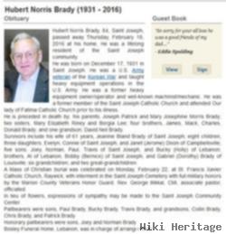 Hubert "norris" Morris Brady