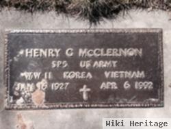 Henry G. "harry" Mcclernon