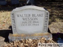 Walter Blake Wesson