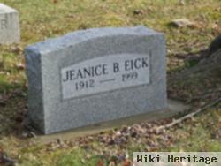 Jeanice B Eick