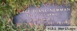 George Duane "buck" Newman