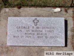 George T Mcdowell