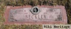 Felitia M Harrison Beckley