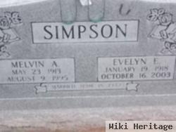 Melvin A Simpson