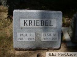 Paul R Kriebel