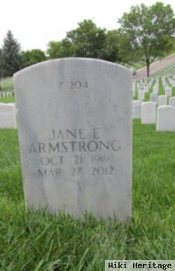 Jane E Wormington Armstrong