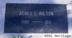 Agnes E Wilson