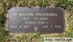 Pvt H. Melvin Underhill