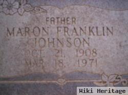 Marion Franklin Johnson