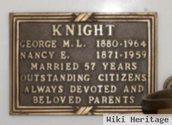 Nancy Elberta Gertz Knight