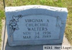 Virginia A. Churchill Walters