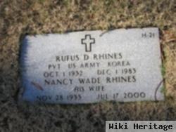 Nancy Iralene Wade Rhines