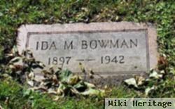 Ida M Bowman