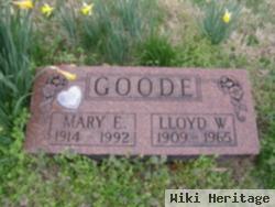 Lloyd W. Goode