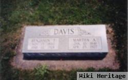 Martha Ann Davis Davis