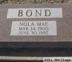 Nola Mae Bond