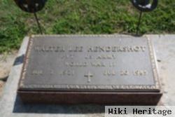 Walter Lee "red" Hendershot