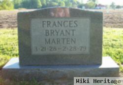 Frances P. Bryant Marten