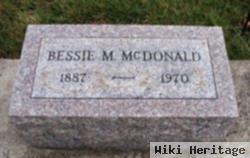 Bessie M. Mcdonald