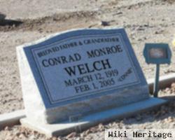 Conrad Monroe "connie" Welch
