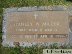 Stanley W Miller