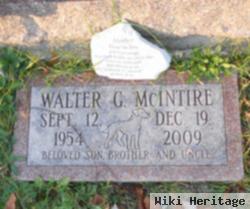 Walter G Mcintire