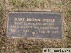 Mary Brown Doyle