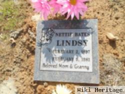 Nettie Mae Bates Lindsy