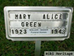 Mary Alice Green