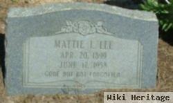 Mattie Lena J. Lee Lee