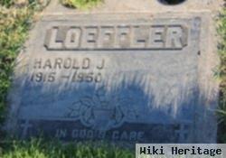 Harold J Loeffler