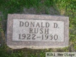 Donald D Rush