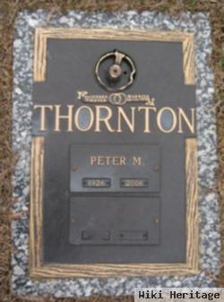 Peter M Thornton