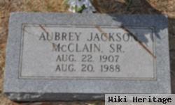 Aubrey Jackson Mcclain, Sr