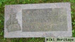 Myron B Schoonmaker