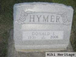 Donald E Hymer