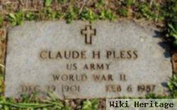 Claude H. Pless