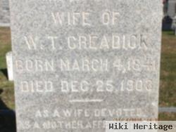 Mary Rebecca Anderson Creadick